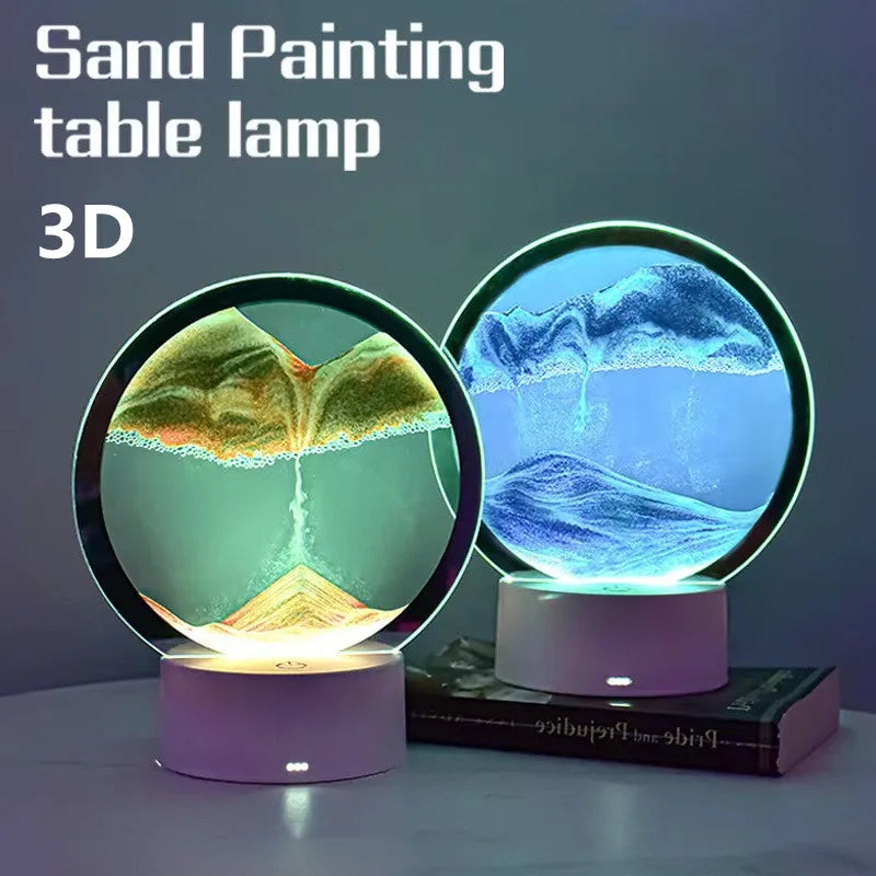 Sand Art Table Lamp
