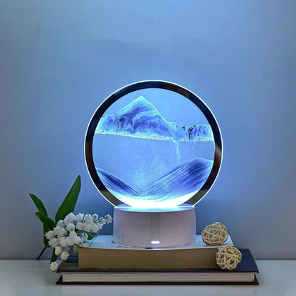 Sand Art Table Lamp