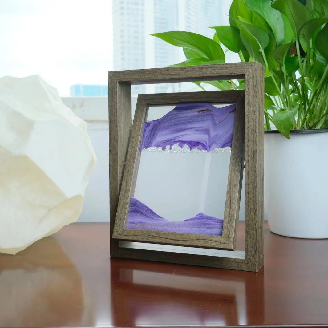 Sand Art Natural Wood