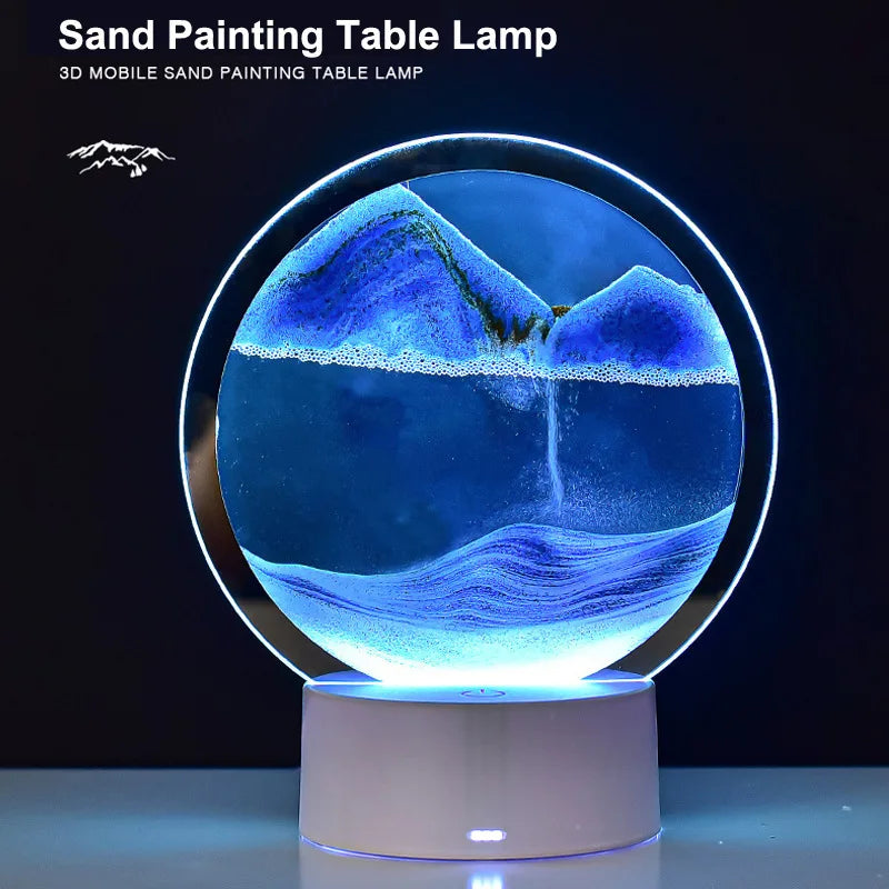 Sand Art Table Lamp