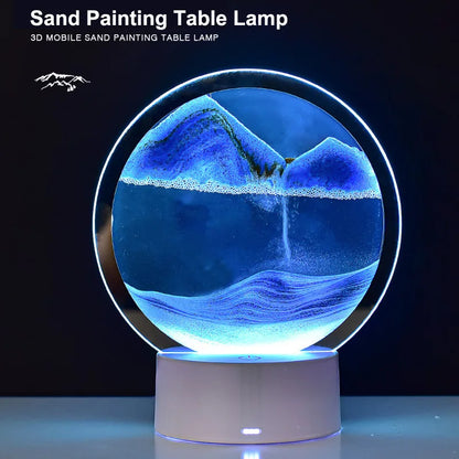 Sand Art Table Lamp